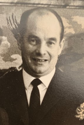 Axel Blomqvist, Tommys pappa och Peters farfar.