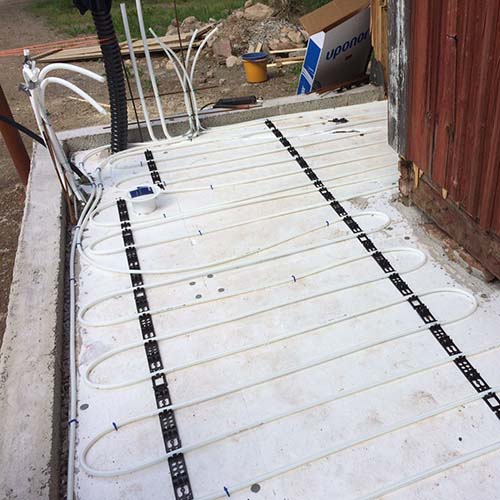 Installation av golvvärme